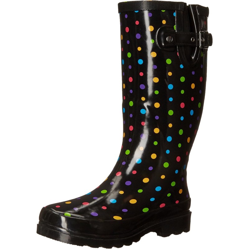 Western Chief Printed Tall Waterproof Rain Boot(Ditsy Dots) - Western Chief