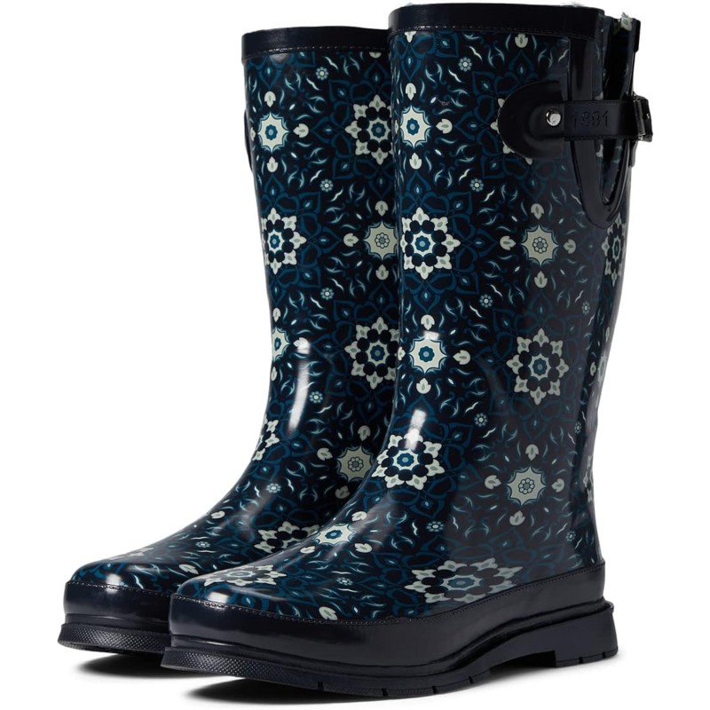 Western Chief Printed Tall Waterproof Rain Boot(Geo Tranquil) - Western ...